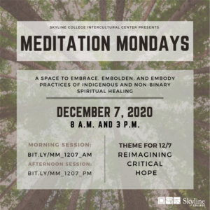 Meditation Mondays Flyer