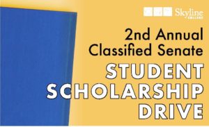 Student Scholarship Drive Flyer