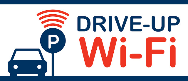 Drive-Up Wi-Fi Graphic